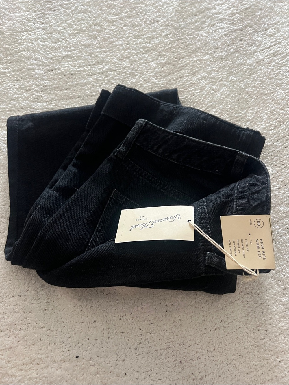 Universal Thread Black Wide Leg High-Rise Jeans-l3